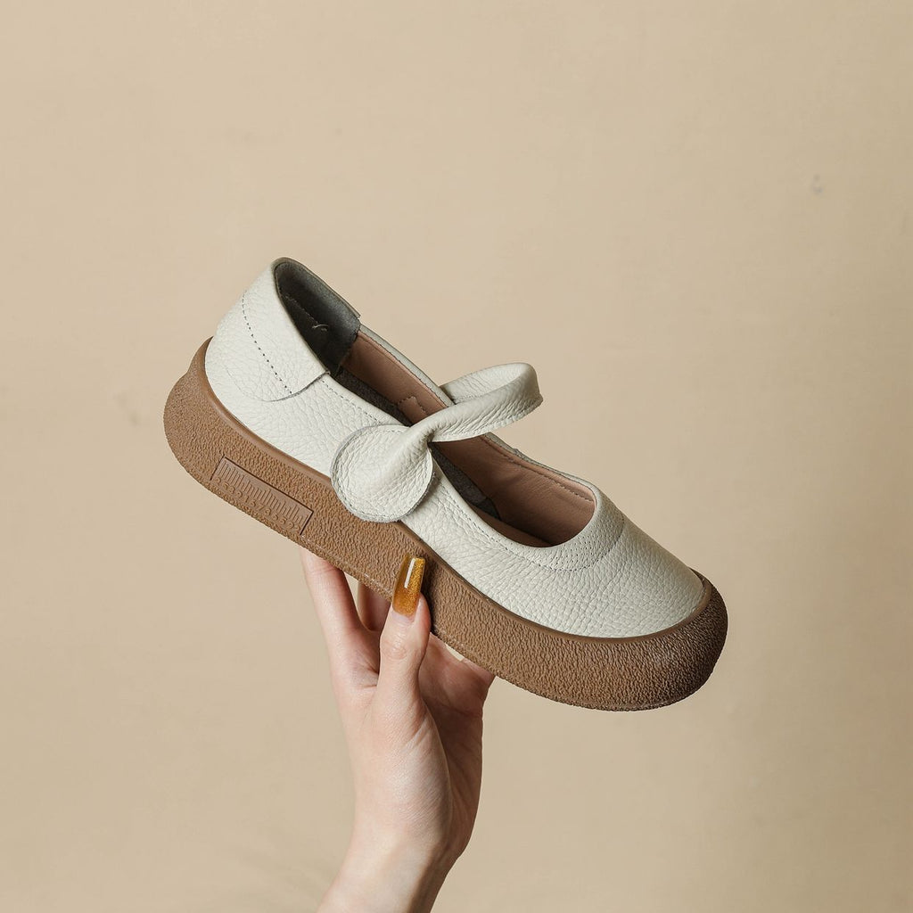 2026 Nuevos zapatos piel vacuno primera capa