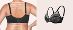 ✨HSIA Enchante Sujetador de encaje floral de talla grande con aros, sin forro, sin relleno y cobertura total Outdoorfun👙