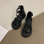 Sandalias de verano antideslizantes y cómodas de suela gruesa