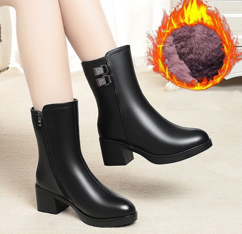 Botas a media pantorrilla para el invierno 2025