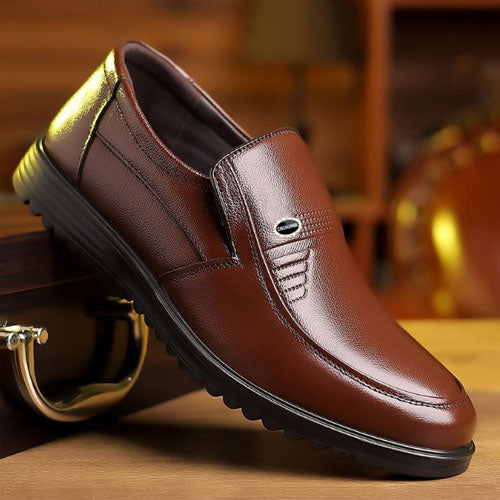 Zapatos nuevos de cuero genuino para hombre