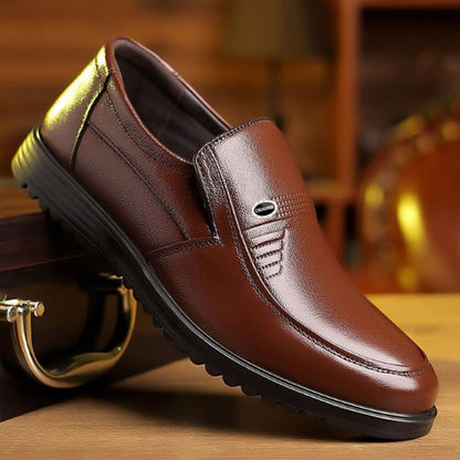 Zapatos nuevos de cuero genuino para hombre