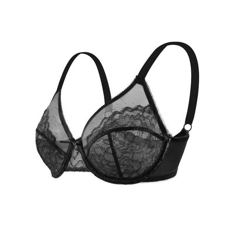 ✨HSIA Enchante Sujetador de encaje floral de talla grande con aros, sin forro, sin relleno y cobertura total Outdoorfun👙