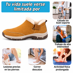 Zapatos ortopédicos térmicos con forro de felpa