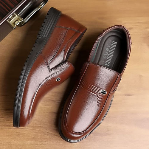 Zapatos nuevos de cuero genuino para hombre