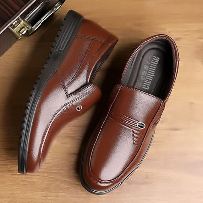 Zapatos nuevos de cuero genuino para hombre