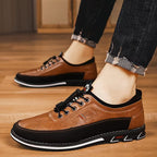 Zapatos hombre casuales outdoor, cosidos a mano