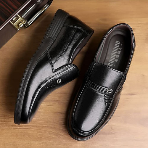 Zapatos nuevos de cuero genuino para hombre