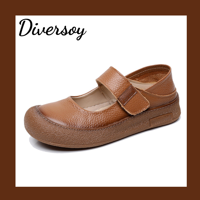 Zapatos cuero vacuno vintage hechos a mano