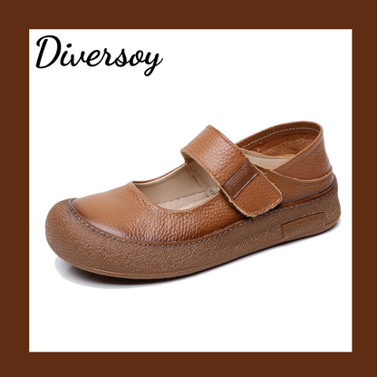 Zapatos cuero vacuno vintage hechos a mano