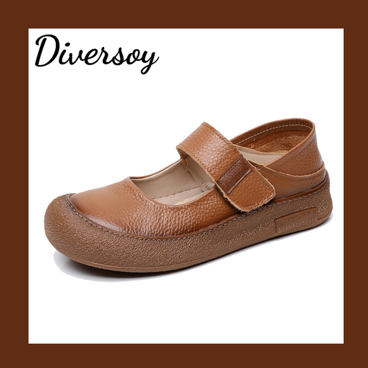 Zapatos cuero vacuno vintage hechos a mano