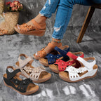 Sandalias de cuña de verano para mujer
