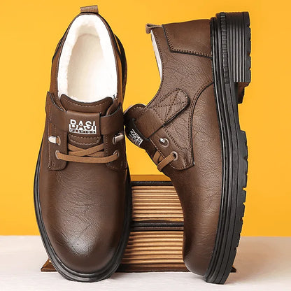 Zapatos de cuero de negocios