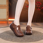 Sandalias huecas retro