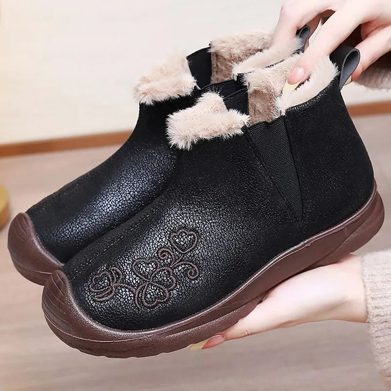 Botas de nieve suaves de invierno nuevas