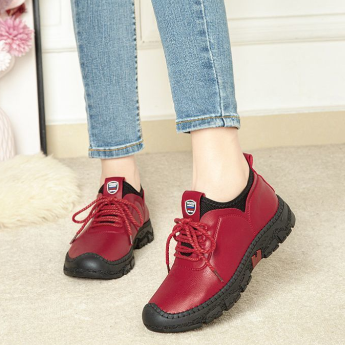 Zapatos de cuero para caminar