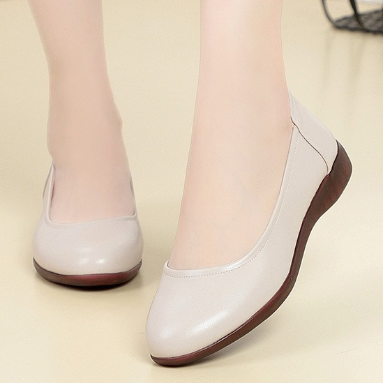 Zapatos de mujer de piel suaves y cómodos