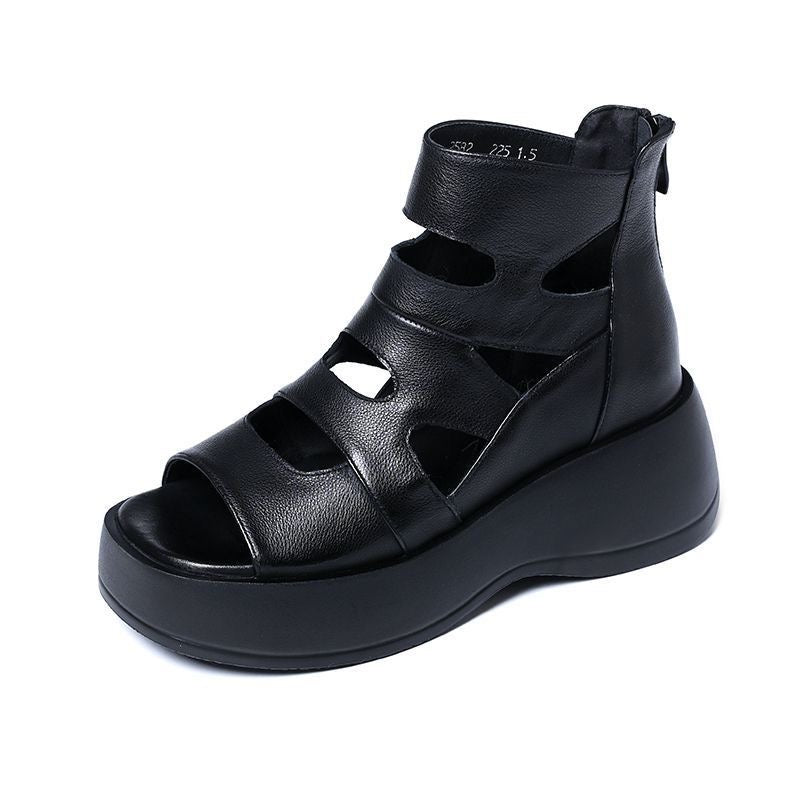 Sandalias ortopédicas con plataforma
