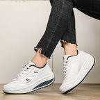 Zapatos casuales ortopédicos con plataforma
