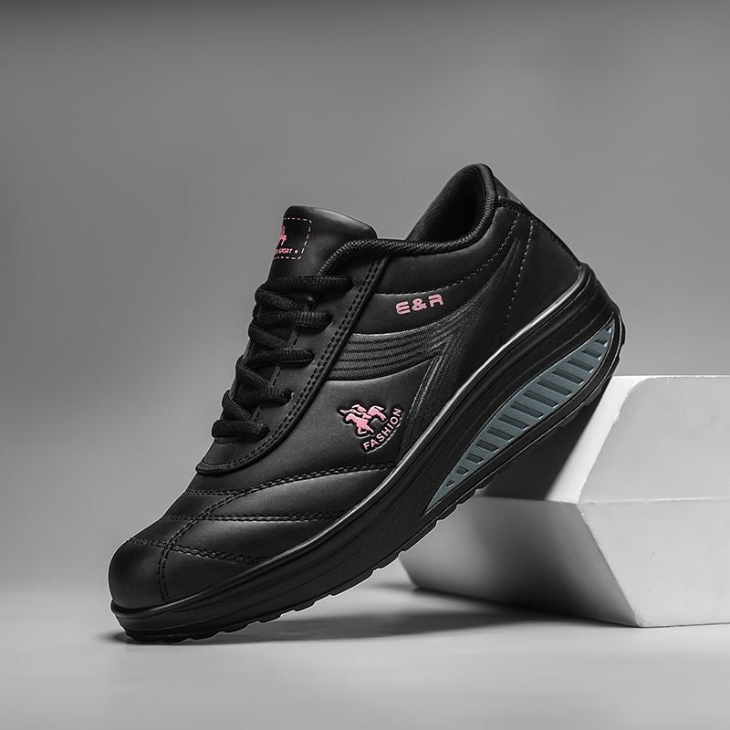 Zapatos casuales ortopédicos con plataforma