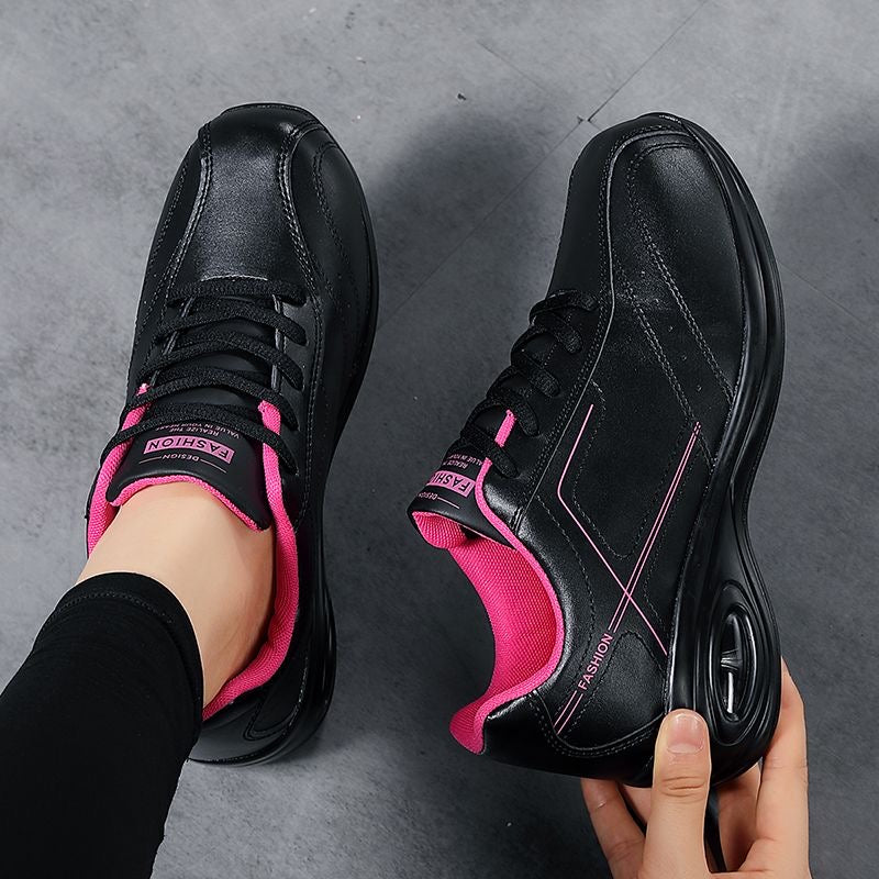 Tenis ortopédicos casuales con plataforma y cordones