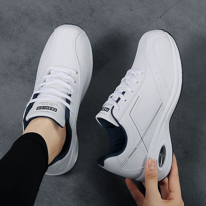 Tenis ortopédicos casuales con plataforma y cordones
