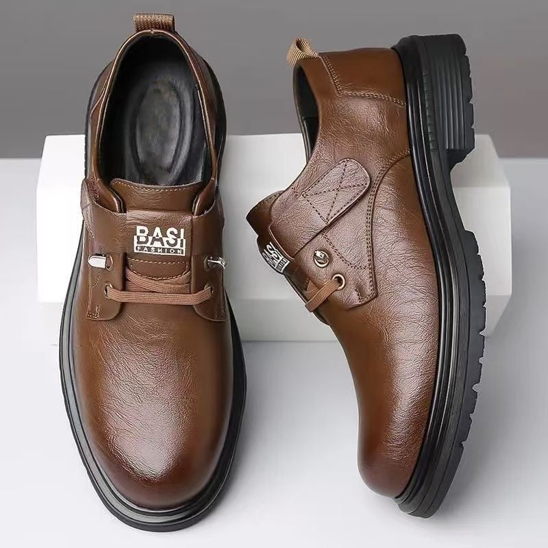 Zapatos de cuero de negocios