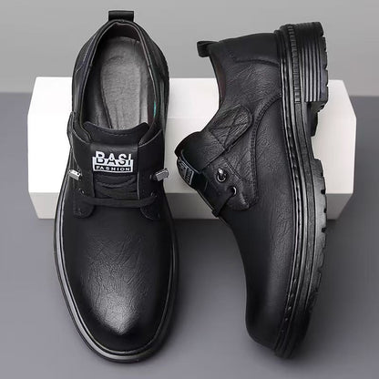 Zapatos de cuero de negocios