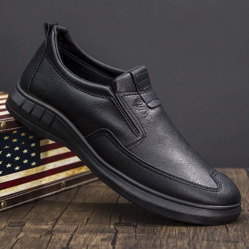 Zapatos de paseo de piel suave para hombre