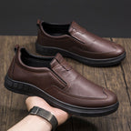 Zapatos de paseo de piel suave para hombre