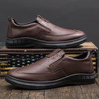 Zapatos de paseo de piel suave para hombre