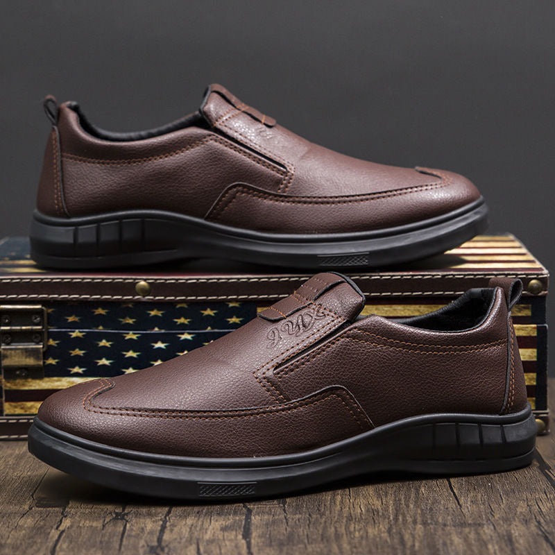 Zapatos de paseo de piel suave para hombre