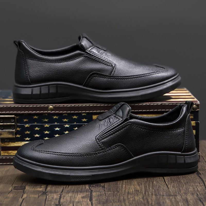 Zapatos de paseo de piel suave para hombre