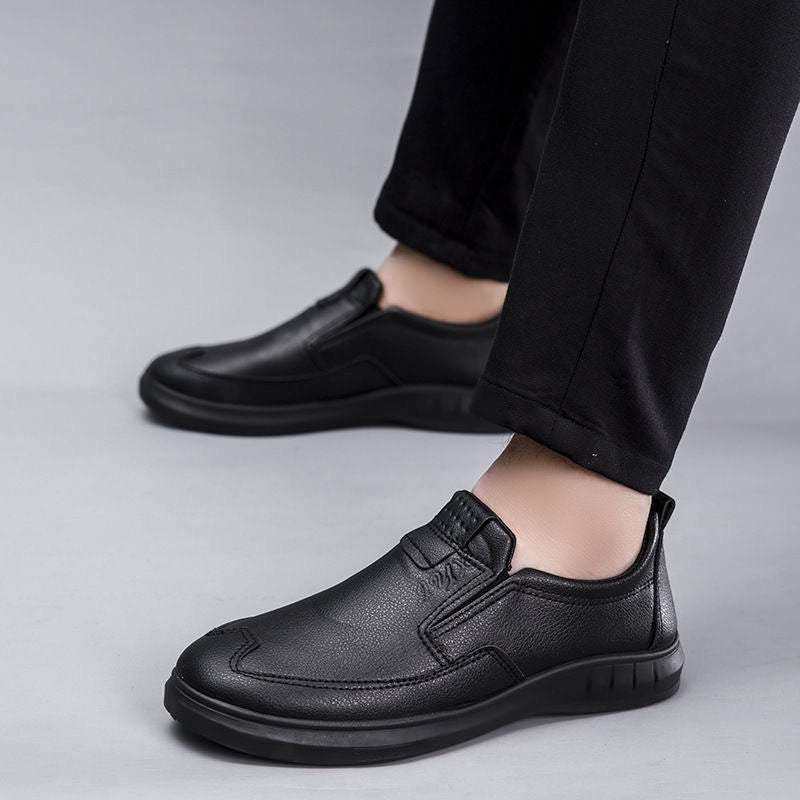 Zapatos de paseo de piel suave para hombre