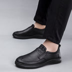 Zapatos de paseo de piel suave para hombre