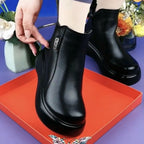 Botines de Mujer con Suela Gruesa y Diseño Moderno