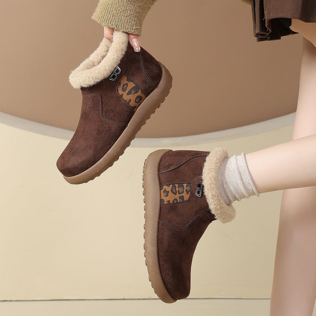 Botines para Mujer con Forro Suave y Cálido