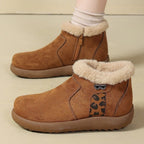 Botines para Mujer con Forro Suave y Cálido
