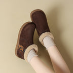 Botines para Mujer con Forro Suave y Cálido