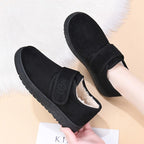 Zapatos de Ante para Mujer con Velcro – Cómodos y Cálidos