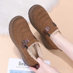 Zapatos de algodón cálido con forro polar