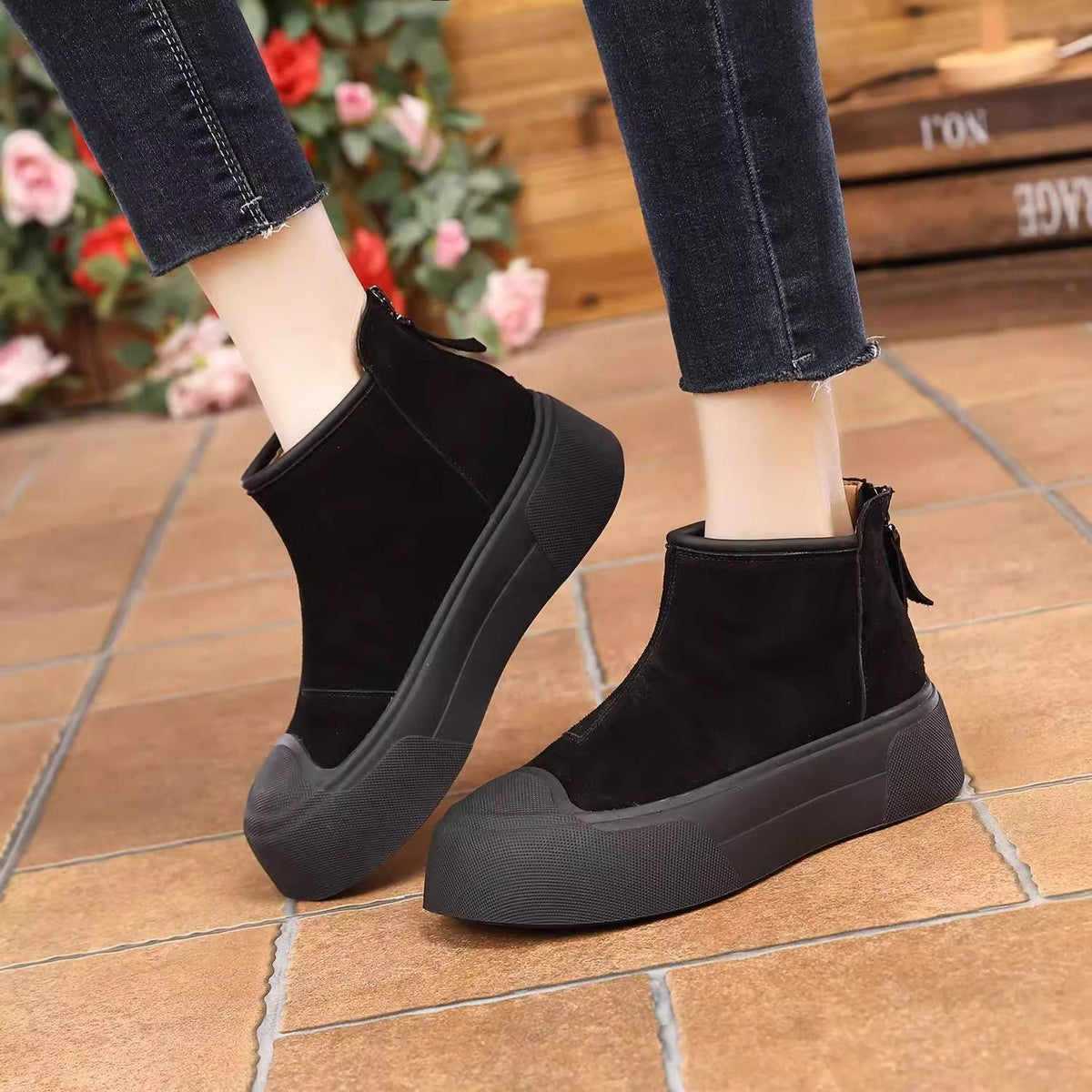 Botines impermeables