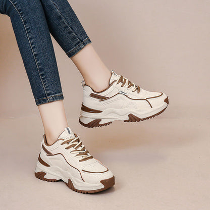 Zapatos de suela gruesa que aumentan la altura