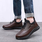 Zapatos cálidos de cuero para hombre