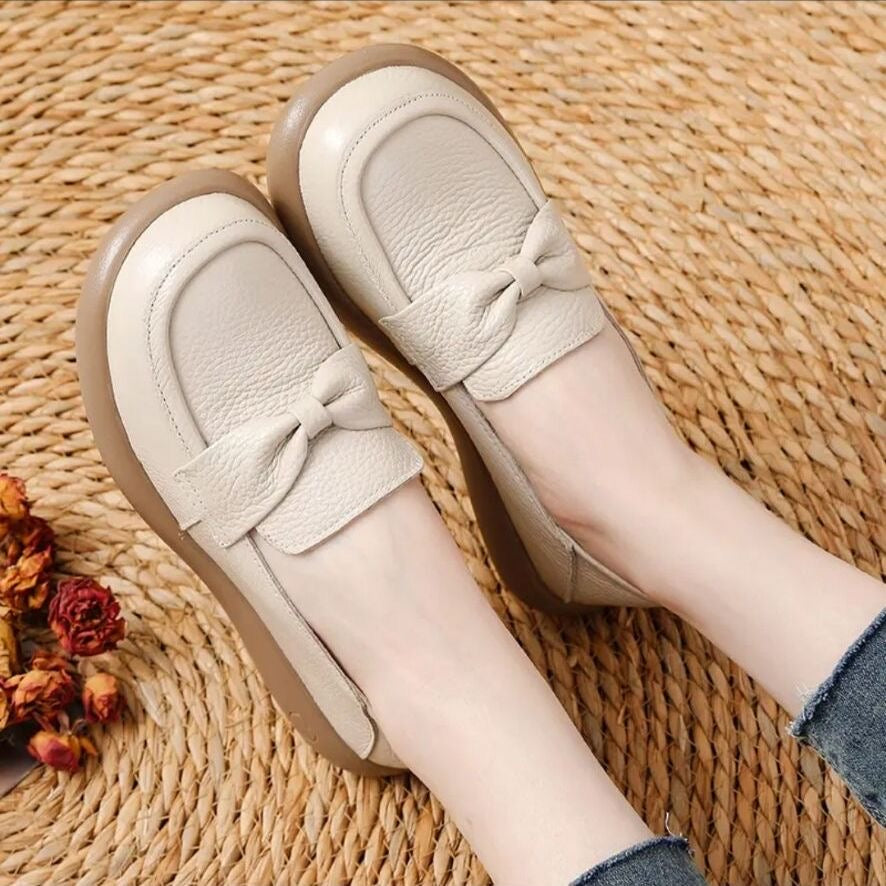 Mocasines de Mujer con Moño