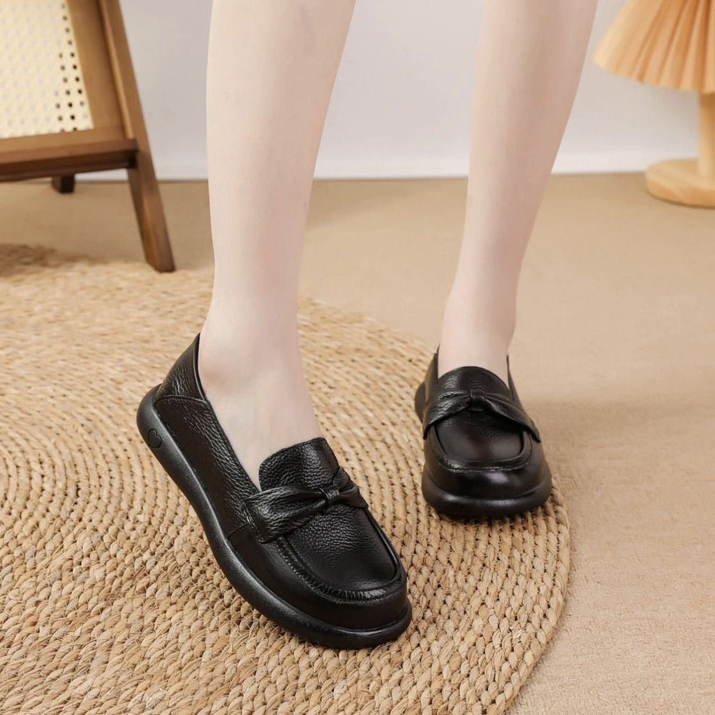 Mocasines de Mujer con Moño