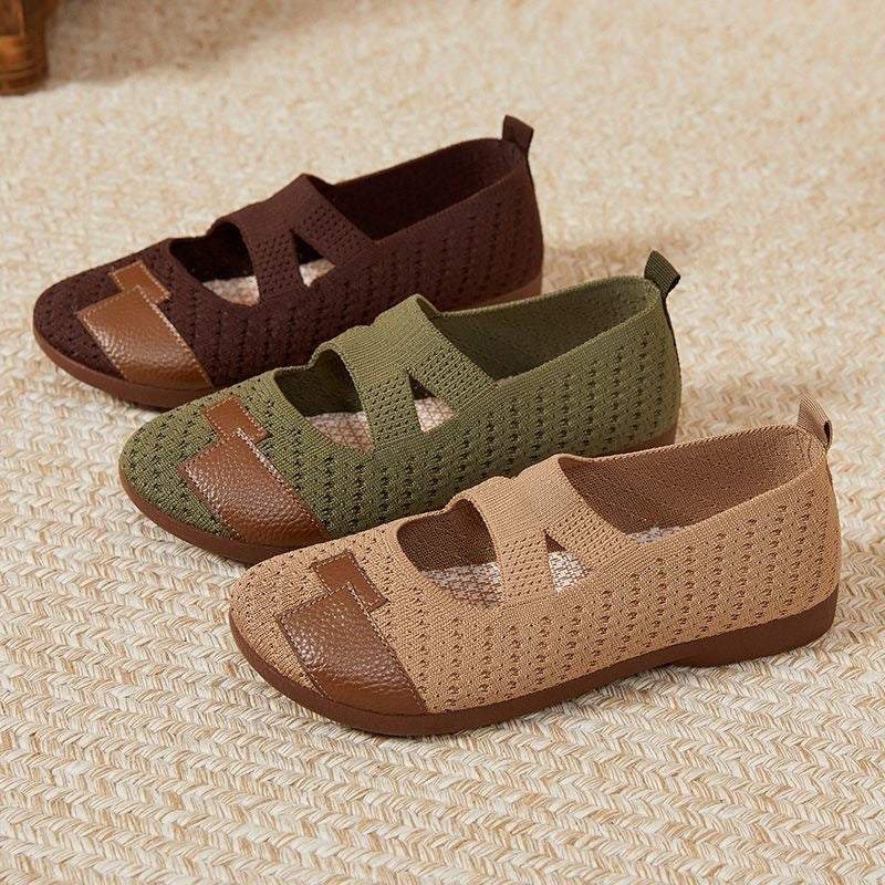 Zapatillas de tenis versátiles de suela blanda