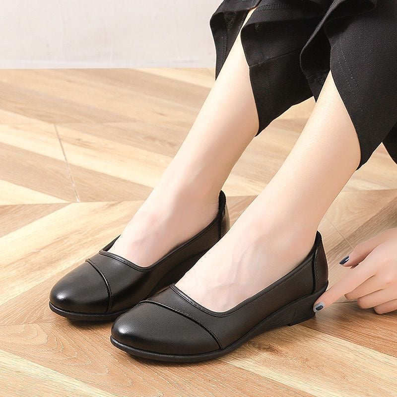 Zapatos de trabajo cómodos de cuero