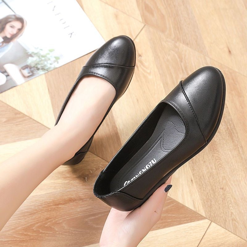 Zapatos de trabajo cómodos de cuero