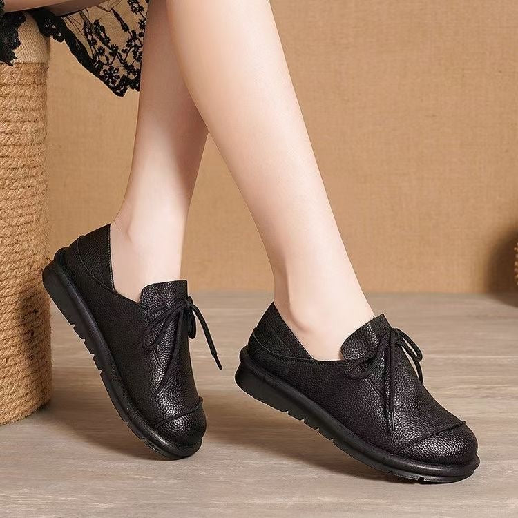 Zapatos retro con cordones